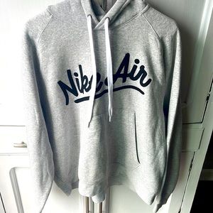 Gray Men’s Nike Air XL Hooded Sweatshirt